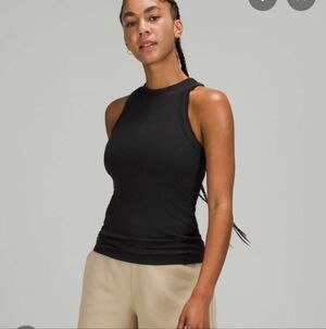 lululemon athletica Classic Black Tank Top